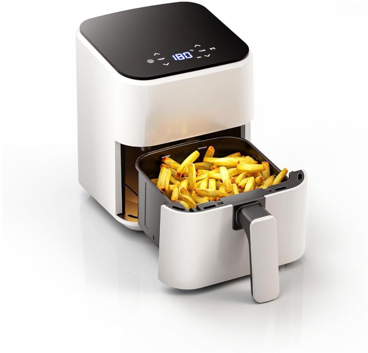 SP® Airfryer - Heteluchtfriteuse - Digitaal display - Wit - 26cm x 21cm x 28cm