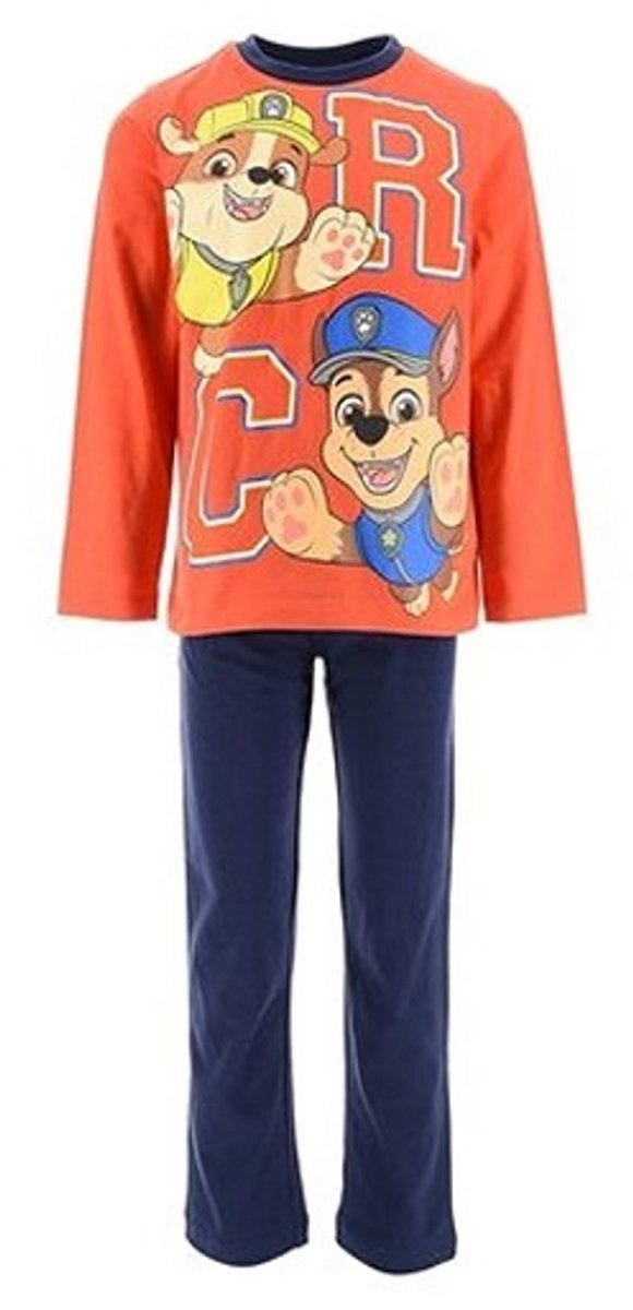 Paw Patrol Jongens Pyjama-set Katoen Rood Maat 98