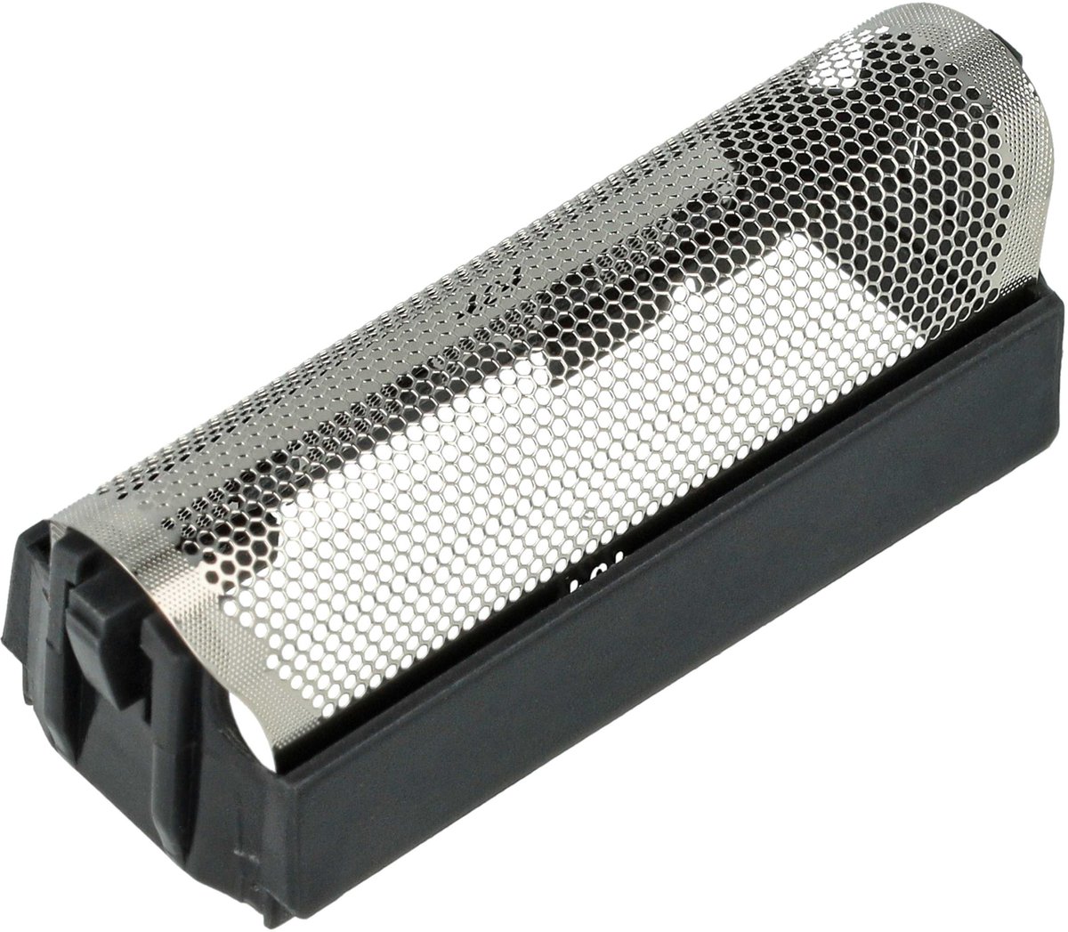 vhbw 1x mesjesblok, 1x scheerfolie met frame, compatibel met Braun 5579, 5569, 5667, Action Line, 5666 scheermesjes – combipakket zwart-zilver