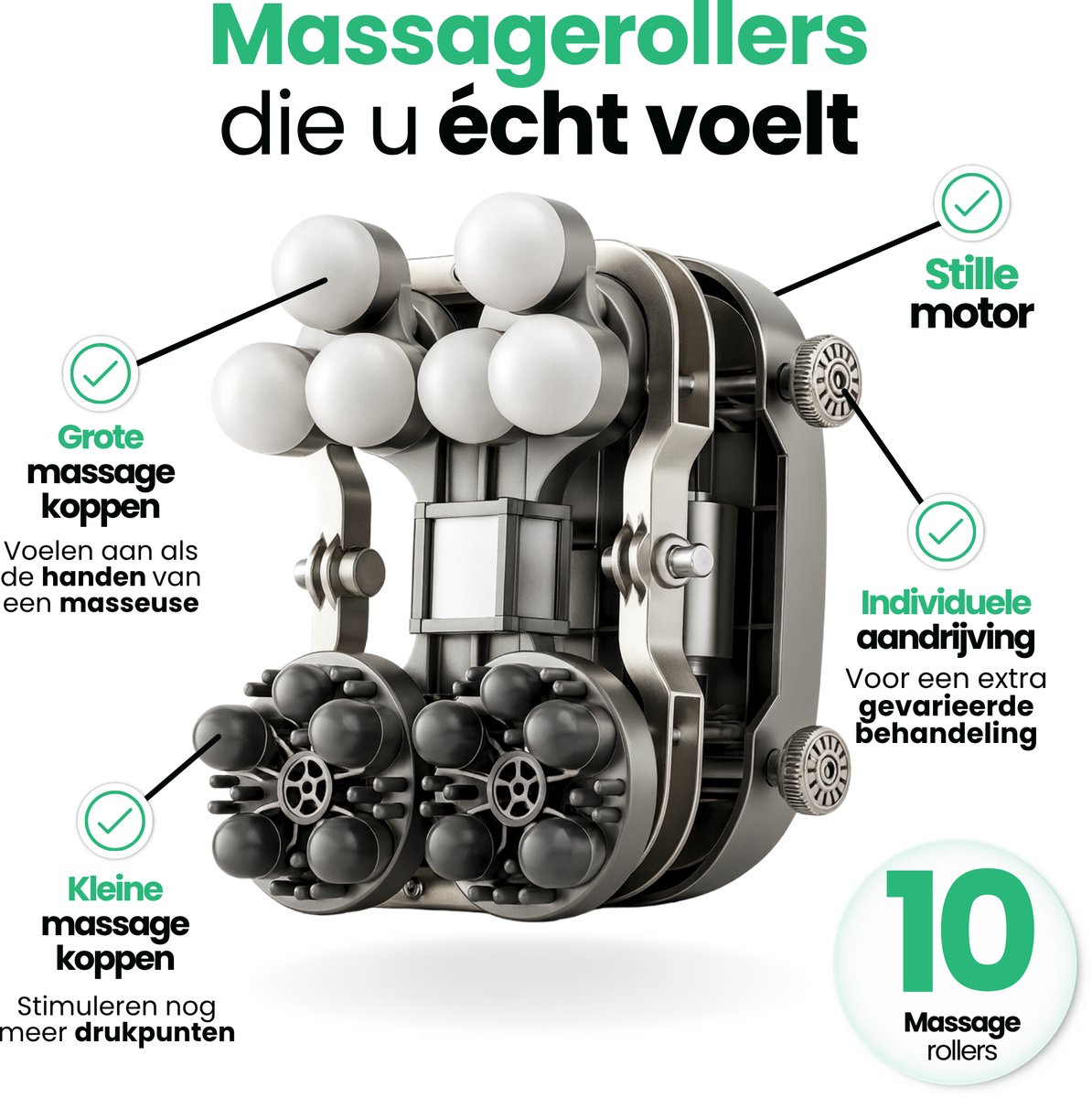 AlienComfort ORION Massagestoel met Verwarming en - afbeelding 2