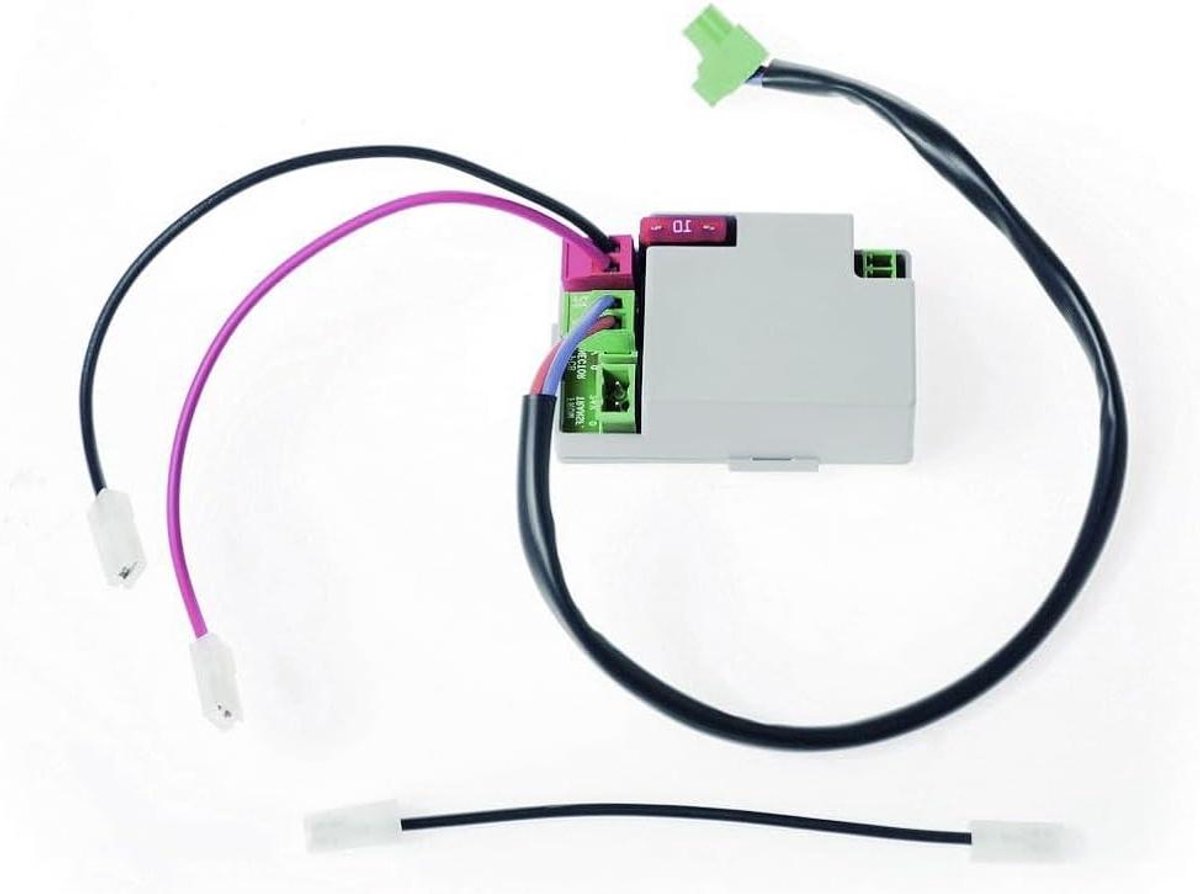 Aansluitkaart Batterijen - Reserve Stroom - Extra Energie - Voor 2 Batterijen - 1 x 1 x 1 cm - Zwart