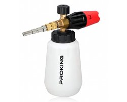 PROKING Snow Foam Cannon - Geschikt voor Nilfisk Kew - Auto schuim sproeier - Car detailing - Hoogwaardige foam sprayer voor diepe reiniging - Werkt op short gun