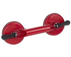 Kreator Zuignappen KRTH50402 – Dubbele Zuignap met Quick Release, Ø115 mm, Tot 100 kg - Gereedschap