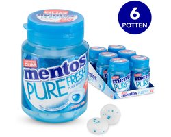 Mentos Gum Pure Fresh Freshmint - Kauwgom - Suikervrij - 1x6stuks
