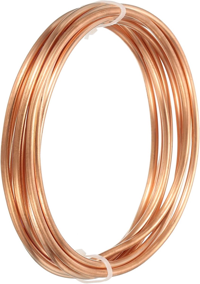 Flexibele 3.0M Koperbuis 2.5mm x 3.5mm voor Koelkast en Airconditioner, Ideaal voor Compressietoepassingen