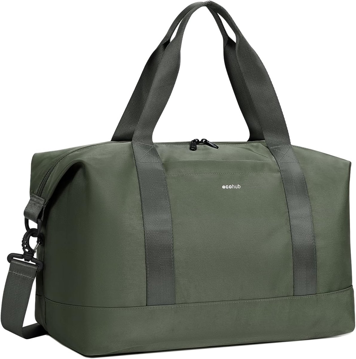 SnelShoppen - ECOHUB Opvouwbare Handbagage Tas 45x36x20, 30L Waterdicht Weekendtas, Onder Stoel Flight Bag, Comfortabele Sporttas voor Dames en Heren