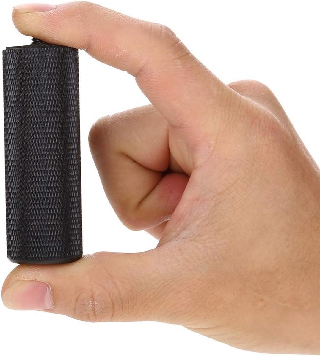 Verstelbare extensiestang met 1/4 inch schroefdraad, rubberen telescopische stang voor monopods en stabilisatoren, 7.5 cm lang, ideaal voor fotografie en videoproductie
