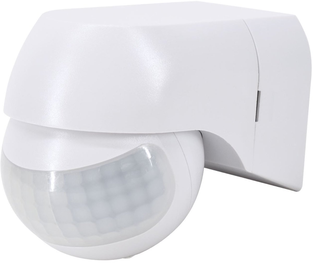 BEMKO Bewegingsmelder PIR - 800W Bewegingssensor LED - Voor buiten IP44 - 180° Detectie - Max. 12 M - Wit