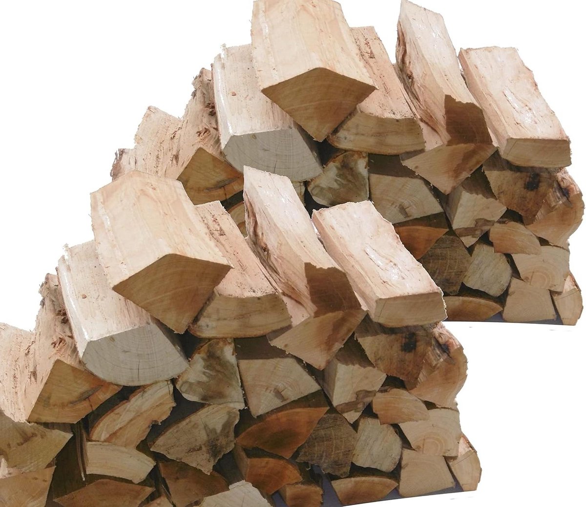 Brandhout Puur Beuken - Haardhout Ovenhout - Open Haard Gebruik - 100% Beuken Hout - 60 kg - Niet Van Toepassing