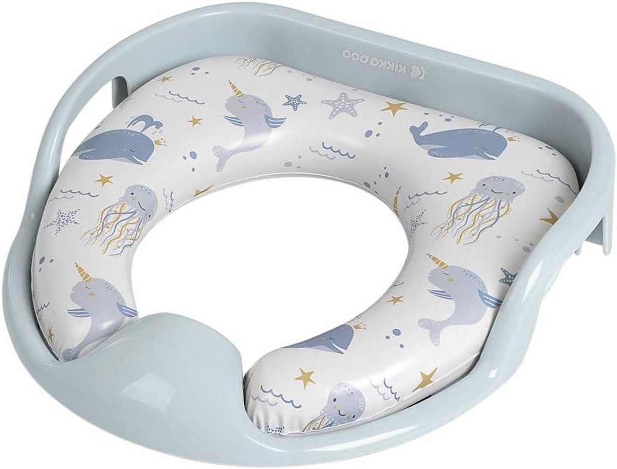 Baby Toilet Trainer - Zindelijkheidstrainer - Zindelijkheidstraining - Anti-slip systeem - 30 x 35 x 5 cm - Blauw