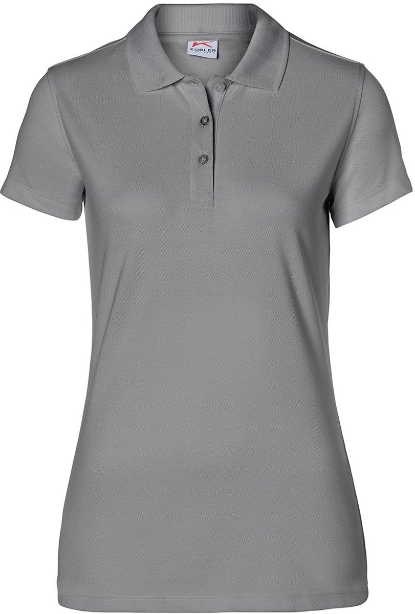 KUBLER 50266239 Korte mouw Werkpolo DAMES Middengrijs - Oeko Tex - 200 g/m²