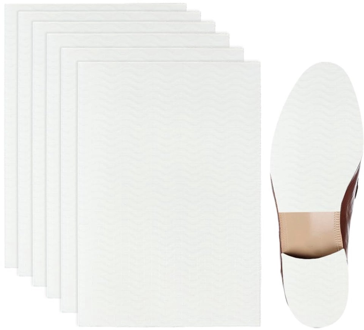 Inovra- Schoenbodembeschermgrepen 6 stuks - Antislip Pads - Siliconen Stickers - Rechthoekige Bescherming - Zelfklevend - Duurzaam