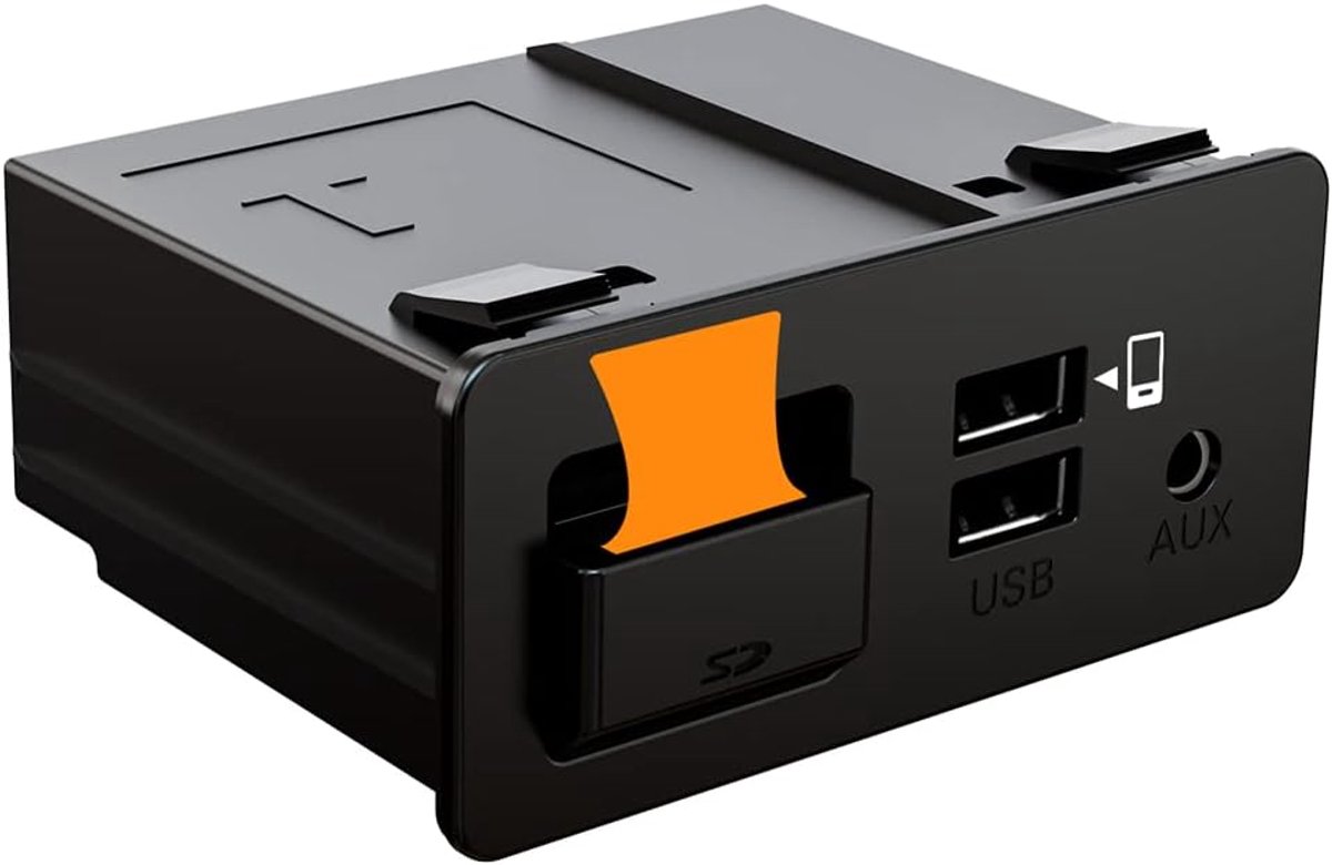SnelShoppen - Draadloze Carplay Retrofit Kit voor MZD Connect, USB Hub, Compatibel met Mazda 3/6/CX-3/CX-5/CX-9/MX-5 2014-2020, Ondersteuning voor Dra