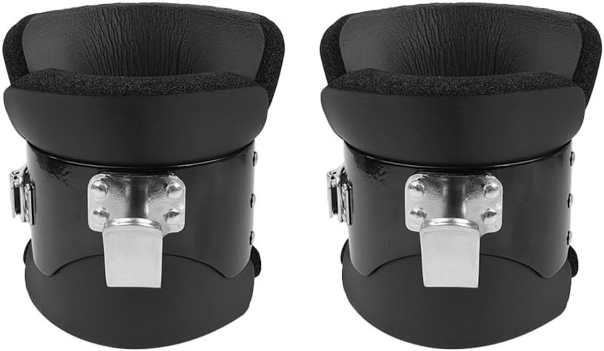 Inversie Boots met Veiligheidsvergrendeling voor Rugtraining en ABS-Oefeningen - 2 Stuks voor Effectieve Gravity Training
