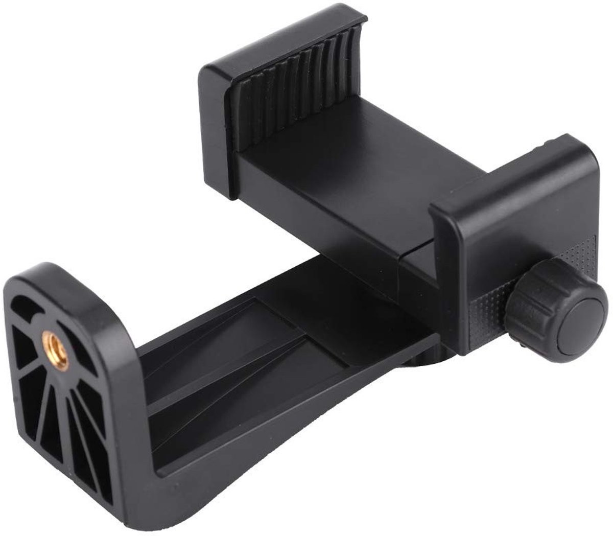 Dailygoods - Telefoonclip Statiefadapter - 360 graden draaibaar - Lichtgewicht en compact - Mobiele telefoons - Geschikt voor verschillende opnames -...