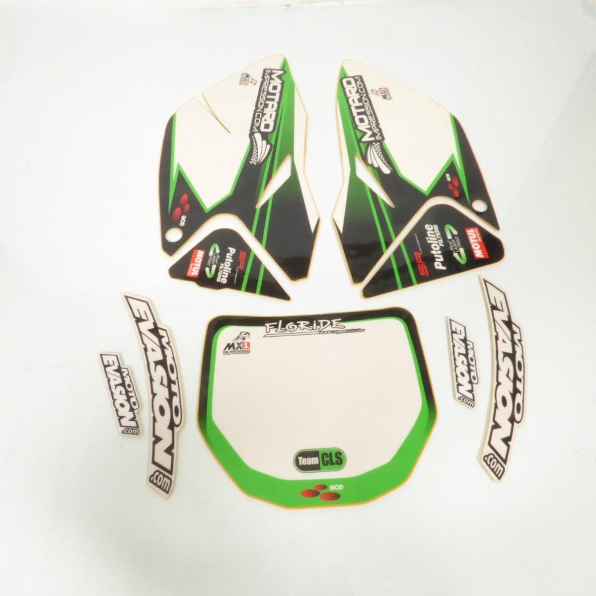Autocollant stickers Ace pour Moto Kawasaki 450 KXF 2006 à 2008 0530075 Neuf