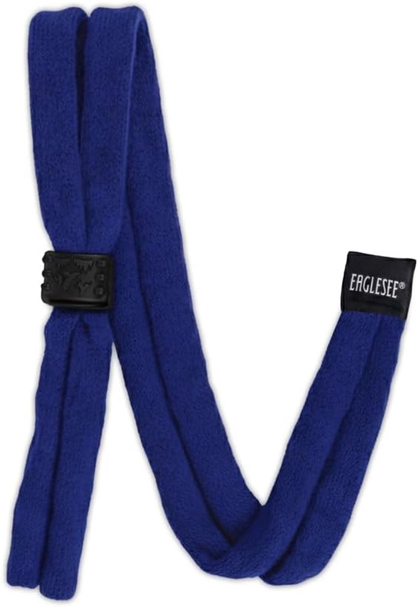 Thijox - Simple Cotton Eyewear Strap | Verstelbare Brilhouder Koord voor Mannen & Vrouwen (Blauw) | Comfortabel en Minimalistisch Design voor Dagelijk