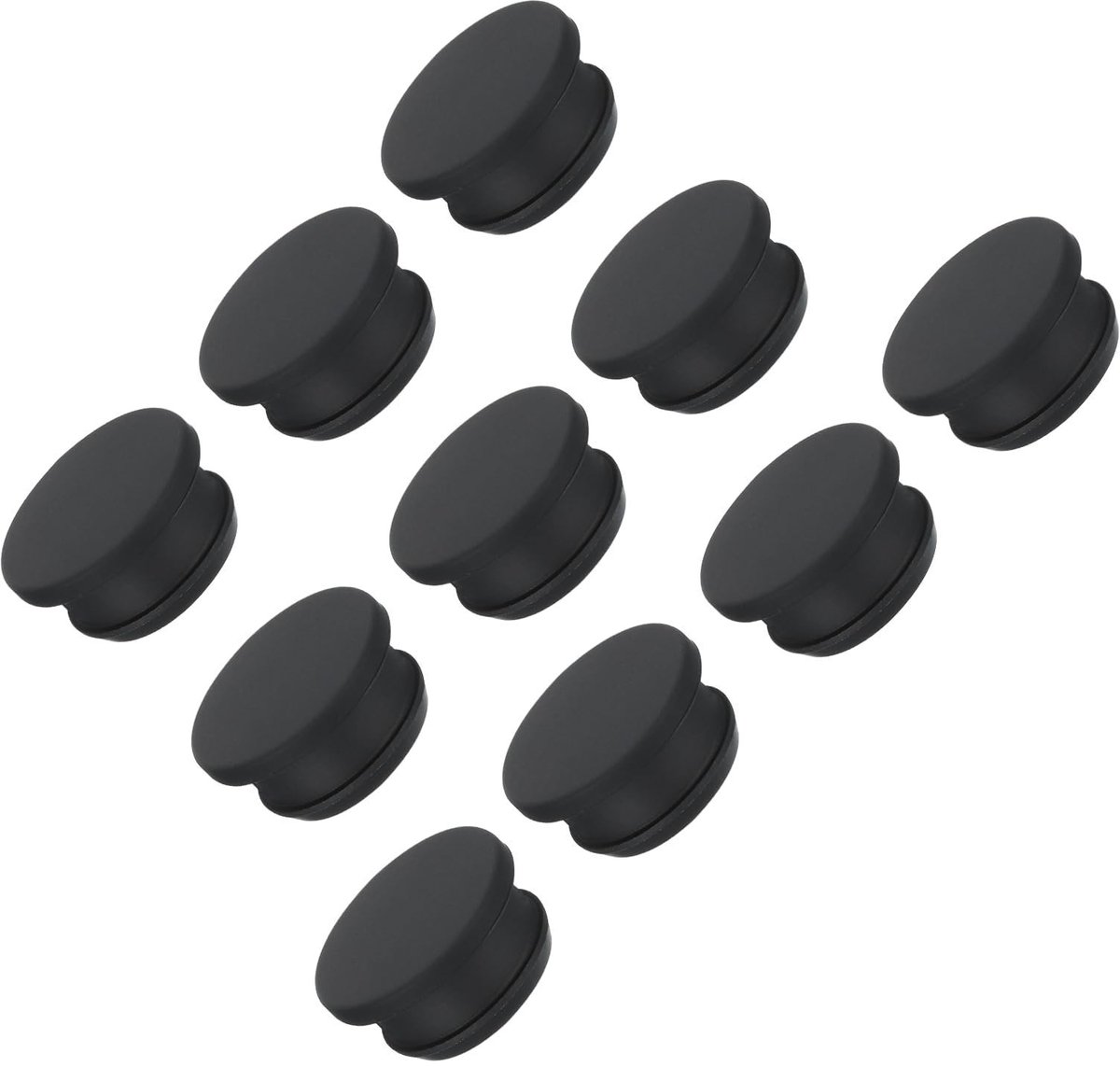 Dailygoods - 10 Stuks Siliconen Snap-in Borgingsgatenpluggen, 26 mm Diameter