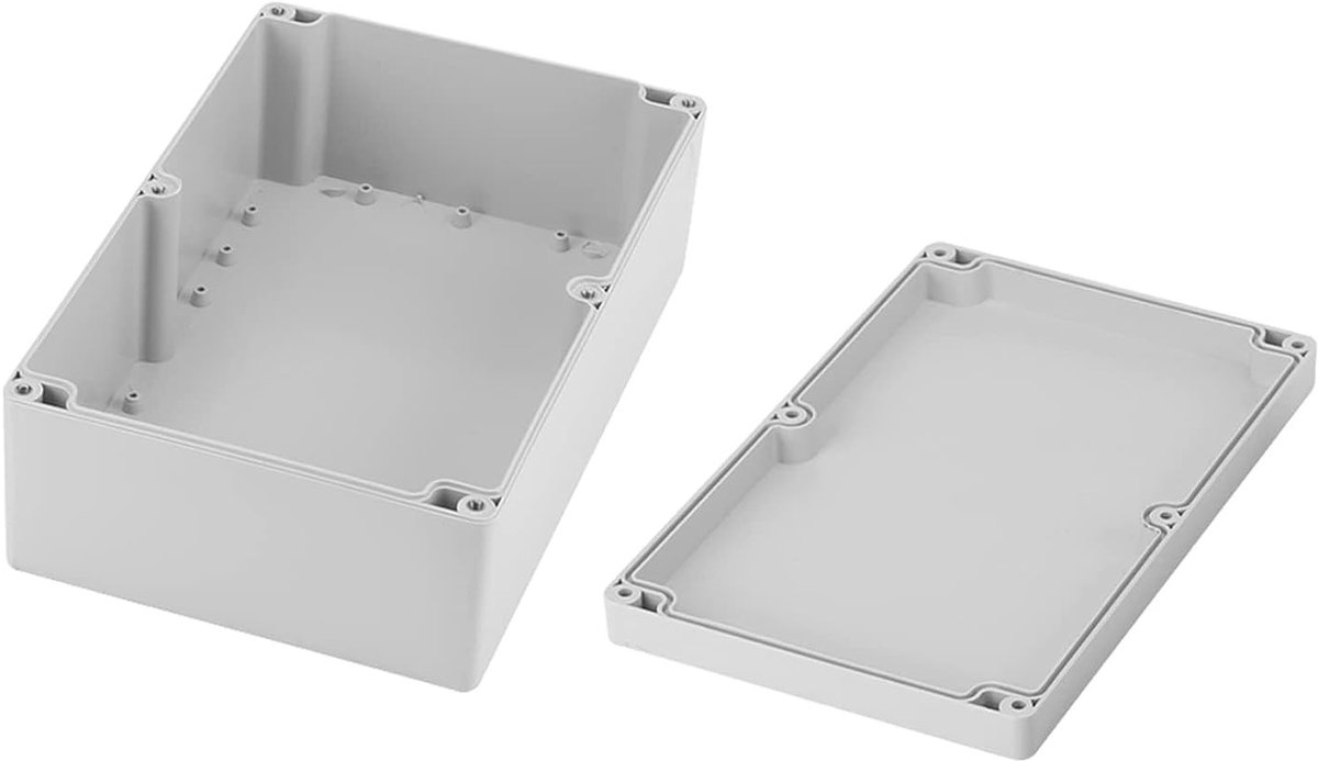 Waterdichte Elektrische Doos voor Projecten - 250mm Plastic Junction Box voor Doe-Het-Zelf Toepassingen, Bescherming en Installatie