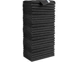 SnelShoppen - AIDEA Microvezel Reinigingsdoeken 24 Stuks - Vaatdoeken, Poetsdoeken, Schoonmaakdoeken, Raamdoeken - Zacht, Zeer Absorberend, Pluisvrij,