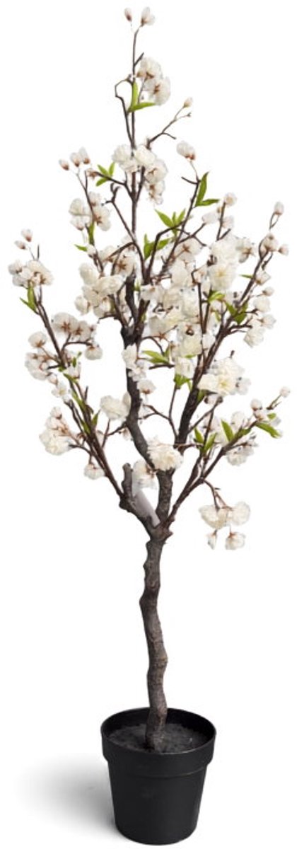 Bloesem wit in pot H 125 cm kunstplant Oosterik Home