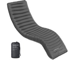 Thijox - TREKOLOGY UL80 Opblaasbaar Slaapmatje - Ultralicht, Compact, Voor Kamperen, Wandelen, Backpacken, Comfortabel, Dikke Kussens, Isolatie, Ideaa