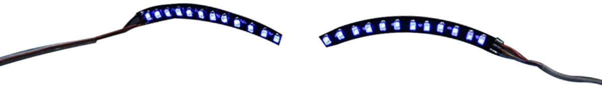 Dailygoods- Valse Wimpers Magnetisch - LED Wimperslamp - Natuurlijk Effect - Veilig en Betrouwbaar - 3 Cm Lengte - Geschikt voor Feesten - Lichtgevende Wimpers