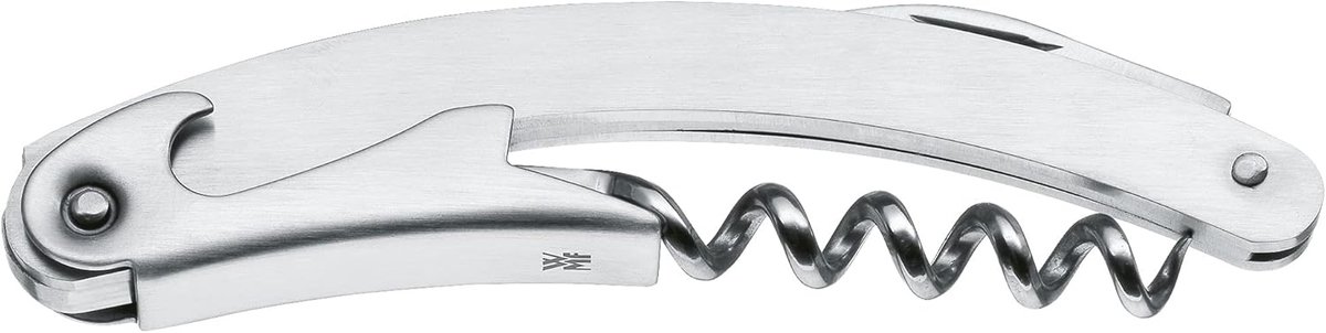 Thijox - Kelnersmes 3-in-1 Foliesnijder Kurkentrekker Flesopener Hefboommechanisme 10 cm Keuken Gadget Voor Feest En Camping