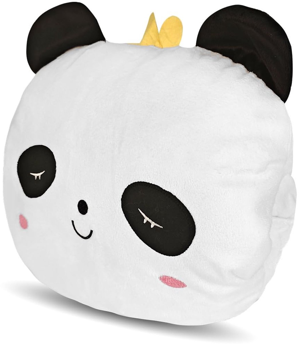 Dailygoods - Superzacht, schattig pluche dier, schattig pluche kussen, handwarmer kussen, wasbaar, knuffelkussen, bankkussen, sierkussen, handwarm cadeau voor vrienden en geliefden