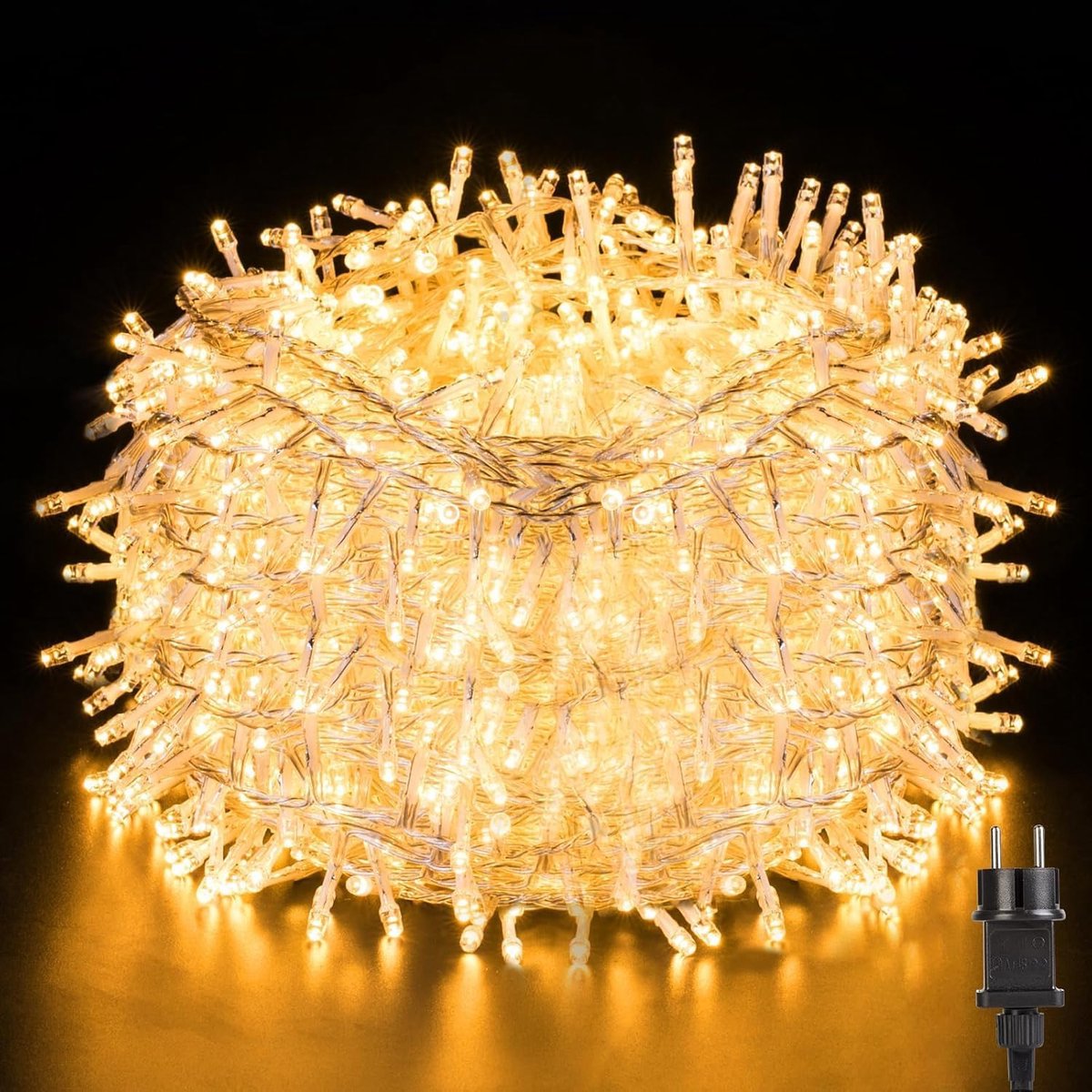25M 1000LED Kerstverlichting Buiten met 8 Modi - Waterdicht voor Binnen en Buiten