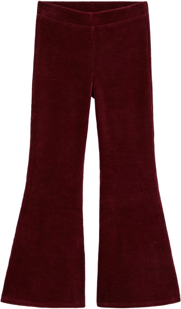 WE Fashion Meisjes velvet flared legging