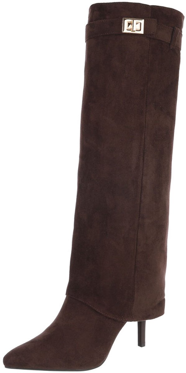 Hoge laars - puntneus en smalle hak - dames Mt:37
