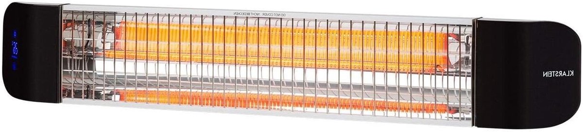 Terrasverwarmer - Buitenverwarming - Gezellig Buiten - App Bediening - 2400 Watt - Wit