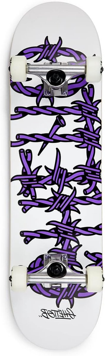 Professioneel Skateboard Beginners Board Straat Kunst 7 Laags Maple Deck 8.25 Inch