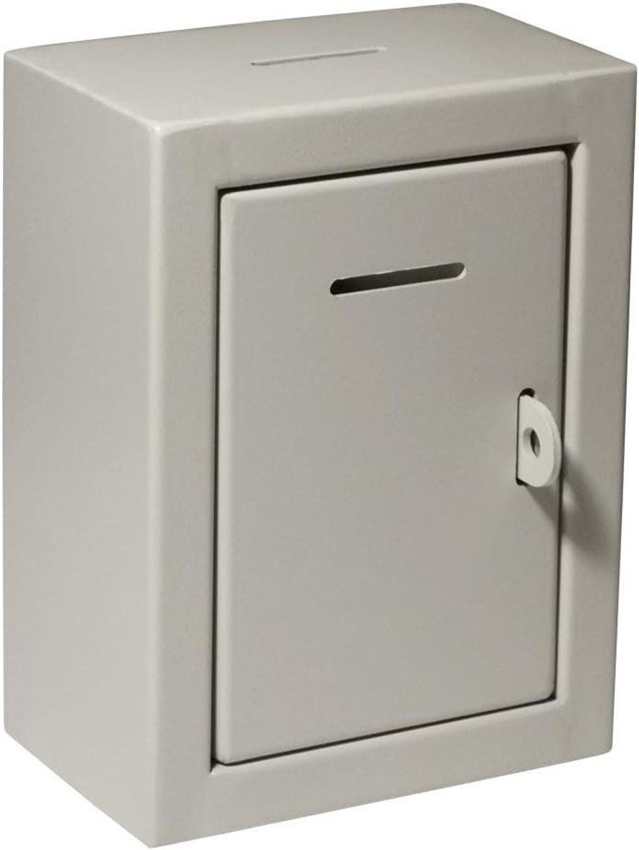 Donatie Box - Commentaar Box - Geld Inzamelen - Eenvoudige Wandmontage - 1778 x 2286 cm - Metaal