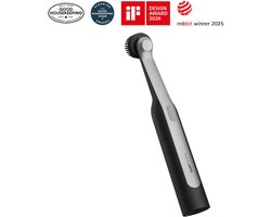HOTO Wand Cordless Spin Scrubber – Draadloze roterende schrobborstel – Elektrische reinigingsborstel – 12 borstelkoppen – Batterijduur 210 min – Waterdicht IPX7 – Dubbele snelheid – Reiniger voor badkamer en keuken