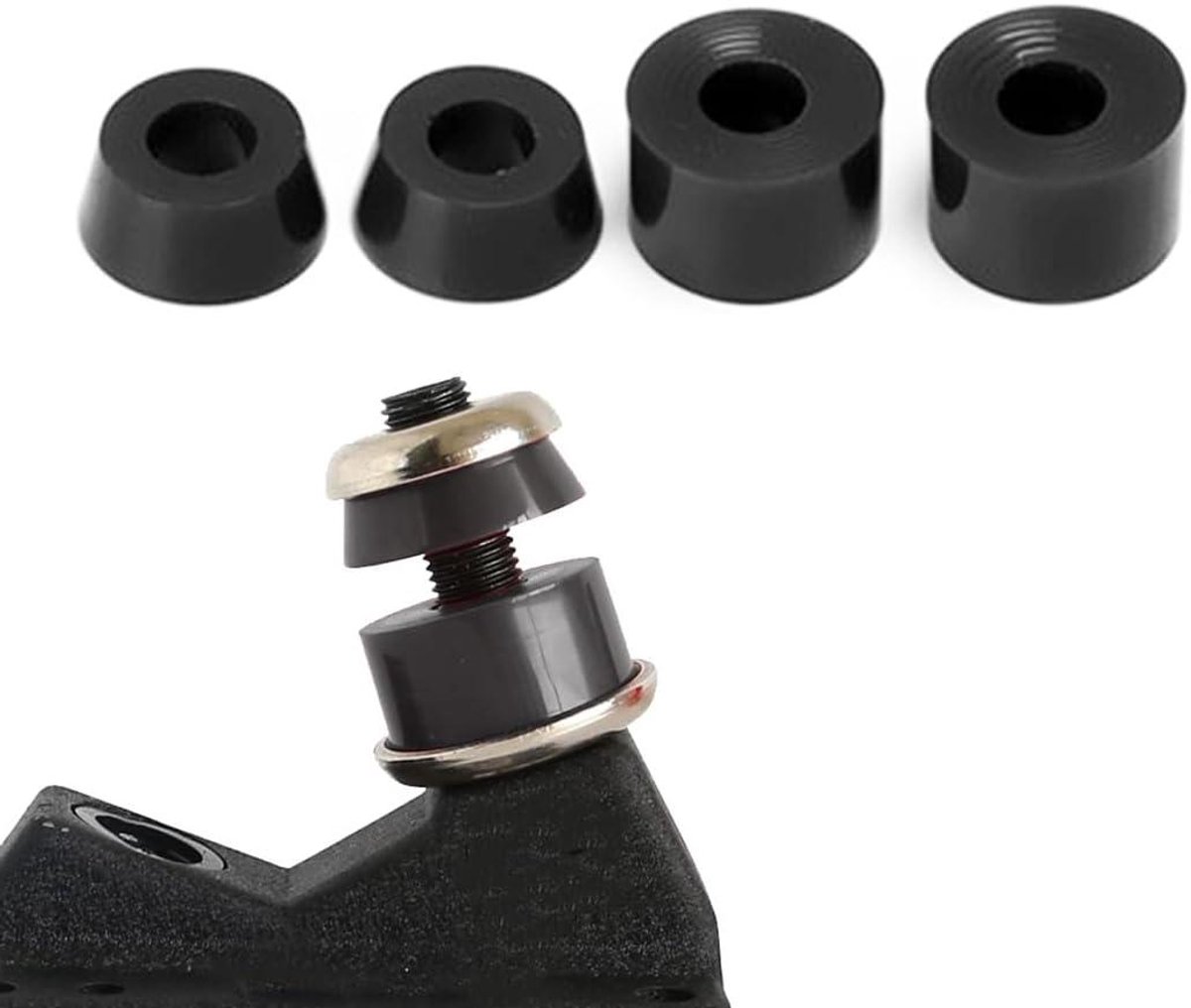 Skateboard Bussen Set Longboard Onderdelen Onderdelen Vervangen Premium PU Materiaal 4 Stuks