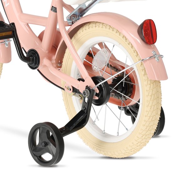Deryan Zoey Kinderfiets 12 Inch - Verstelbare Fiets met Mandje - Roze van Deryan — afbeelding 3