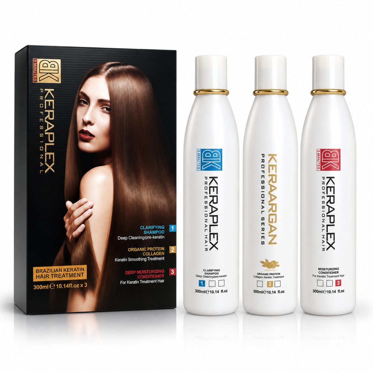 Bol.com keratine behandeling - Keraplex 5min! De Braziliaanse keratinebehandelingsproducten voor zacht en glanzend haar - Kerati... aanbieding