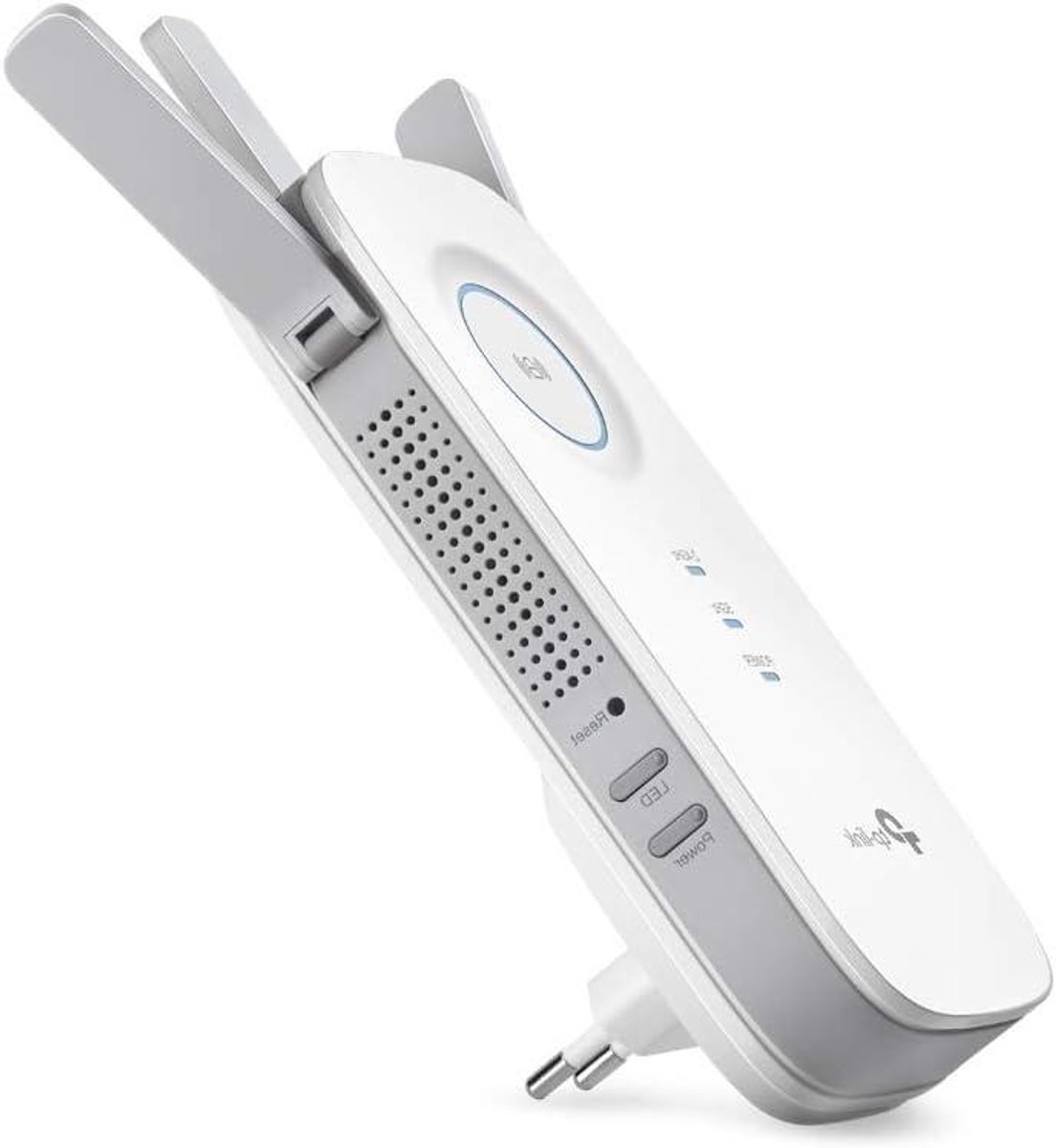 Netwerk Zend Zend - Wifi Versterker - Draadloos Bereik - Dual Band AC1750 - 16.3 x 7.4 cm - Wit
