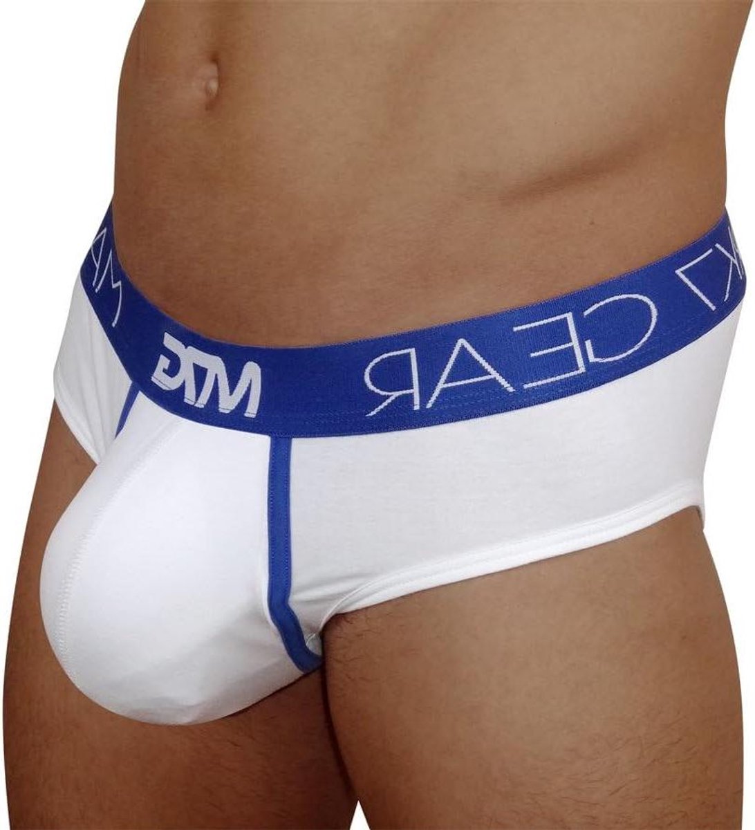 Heren Onderbroeken - Klassieke Slips - Dagelijks Comfort - Push-up Effect - 92% Katoen - Wit