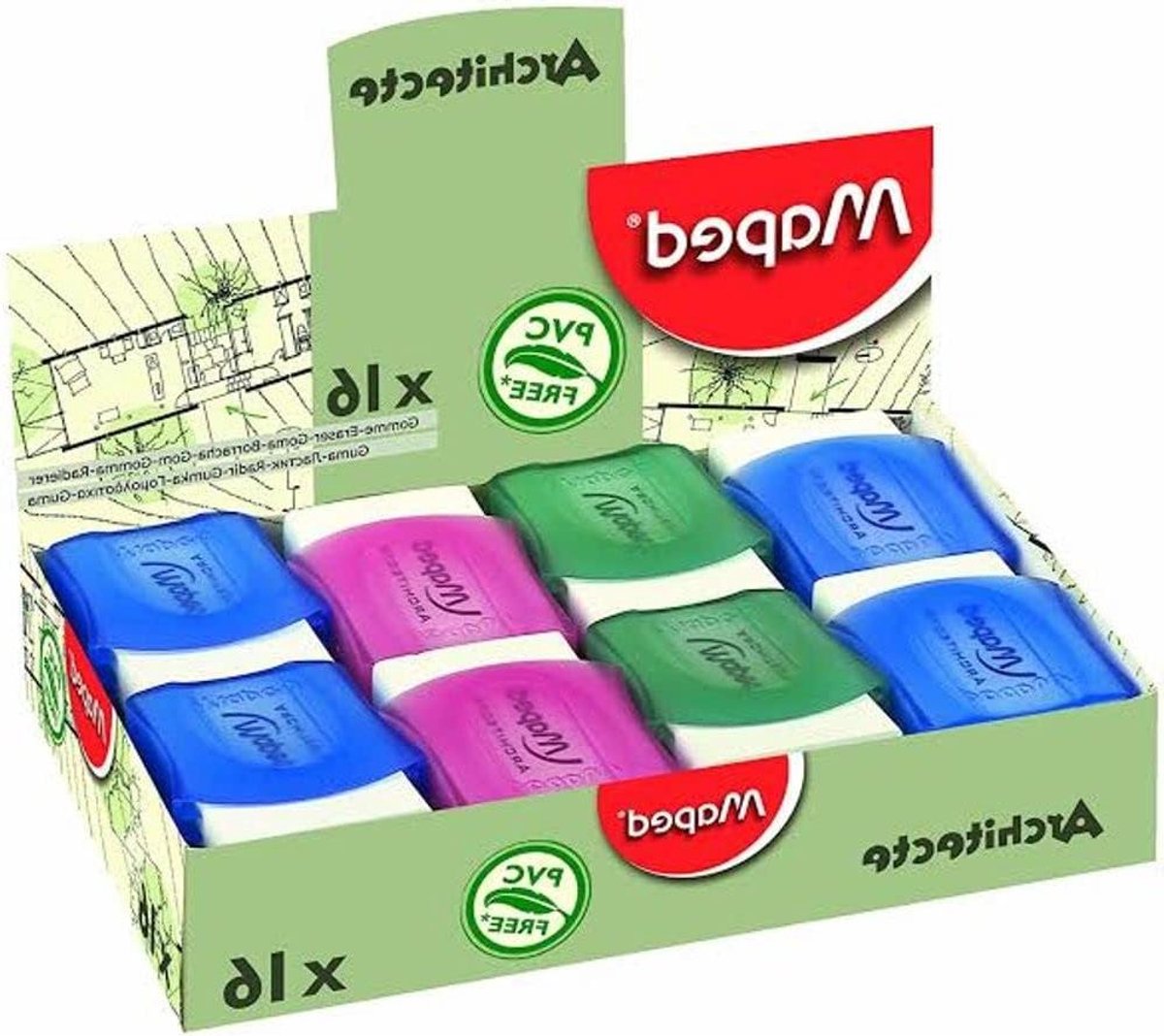 Kunststof Gum - Beschermhoes Gum - Fouten Corrigeren - Ergonomische Hoes - 51 x 39 mm - Wit