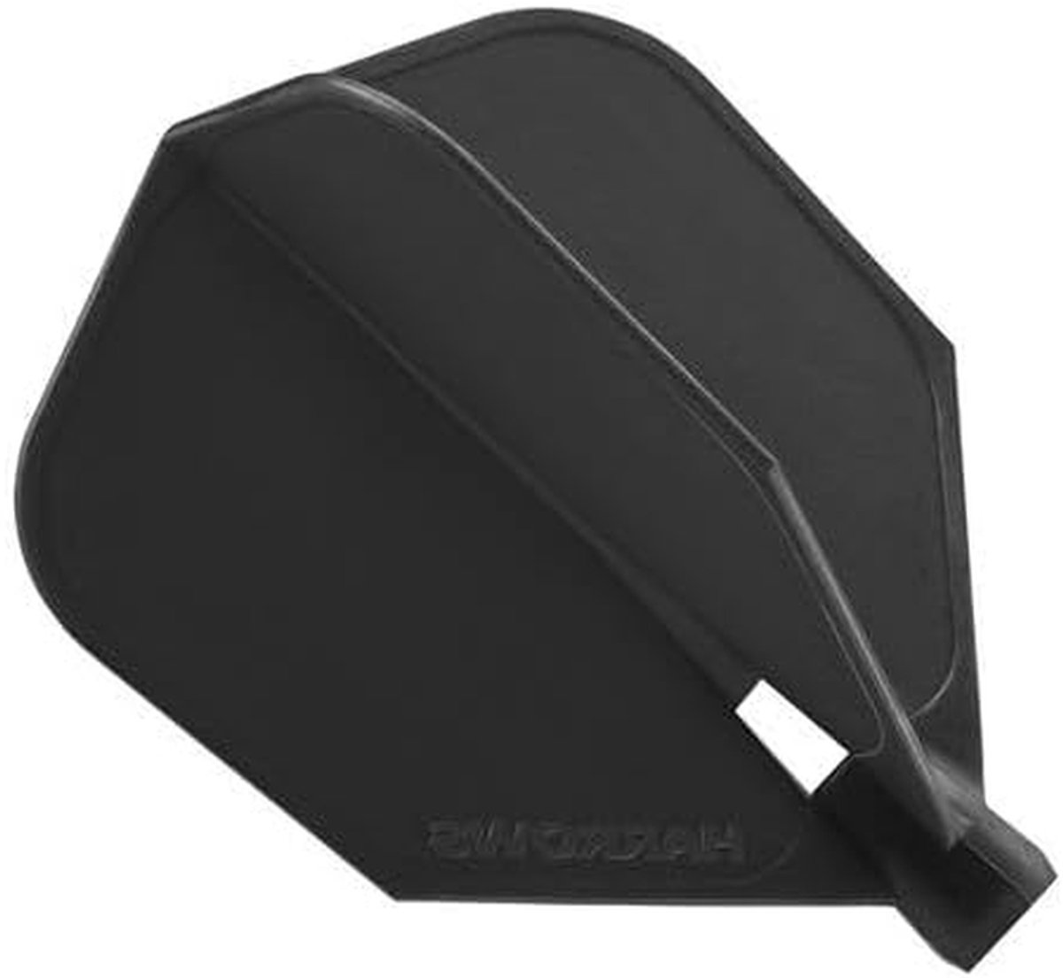 Dart flights - Vleugels - Darts spel - Clic systeem - 100 micron - Zwart