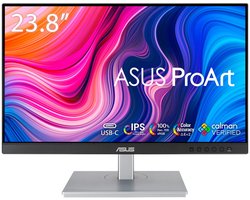 ASUS ProArt Display PA247CV - FHD IPS Grafisch Designer Monitor - Calman Gecertificeerd - USB-C 65W - 23.8 Inch