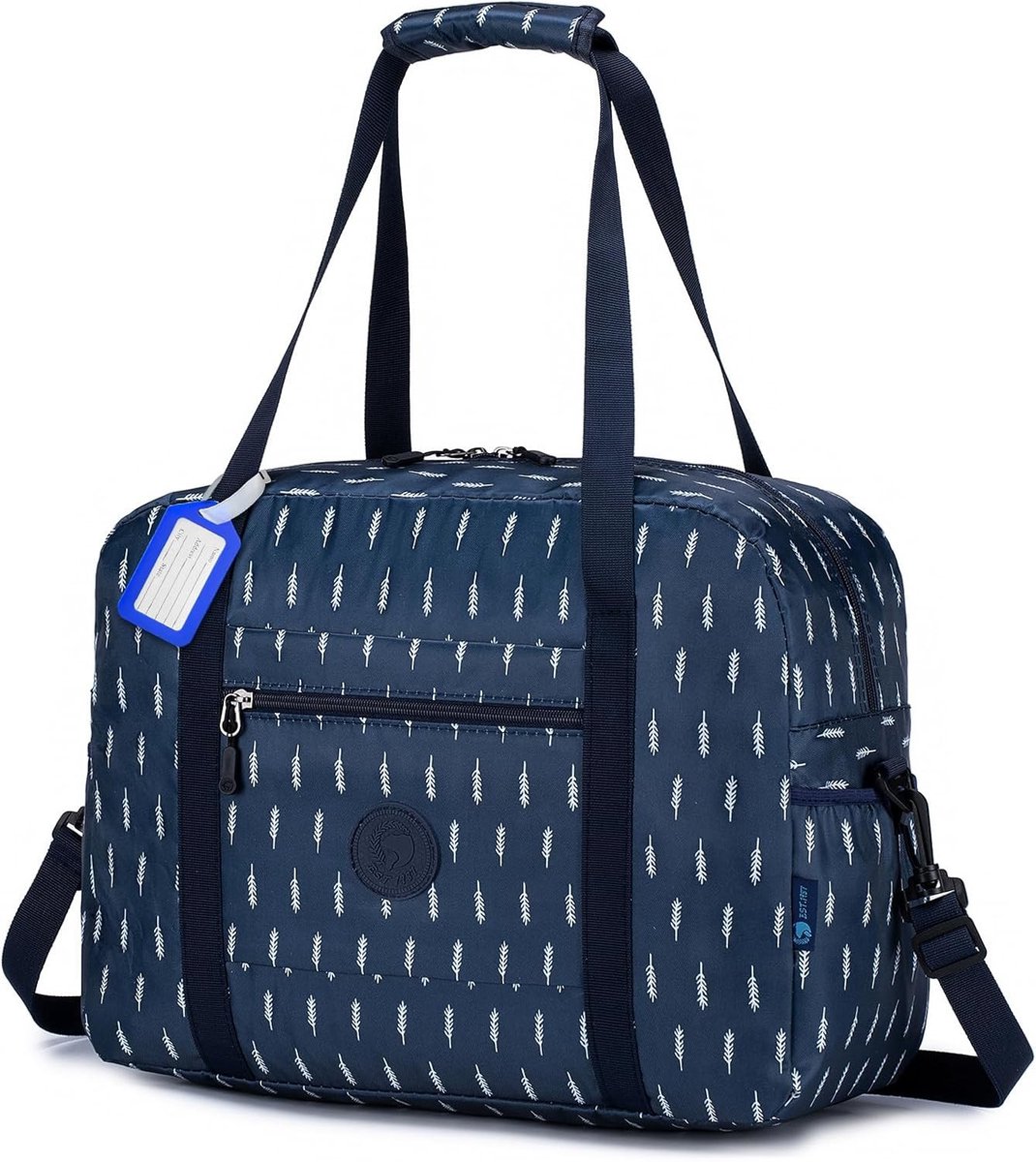 Reisweekendtas 40x30x15 voor Handbagage - Lichtgewicht Vouwbare Sporttas voor Mannen en Vrouwen, Perfect voor KLM en British Airways, 20L Cabin Luggage