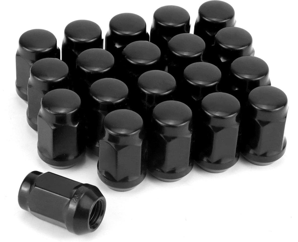 20 Stuks Wielmoeren M12 x 1.5 x 34, Geschikt voor Honda, Toyota en Volvo, Duurzaam en Betrouwbaar