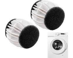 Wasballen - Herbruikbare Wasballen - Set voor Haarverwijdering & Anti-Knoop - Pluizenvanger voor Wasmachine - Detergent Versneller - Zachte Kledingverzorging - Draagbare Ontharing Ballen