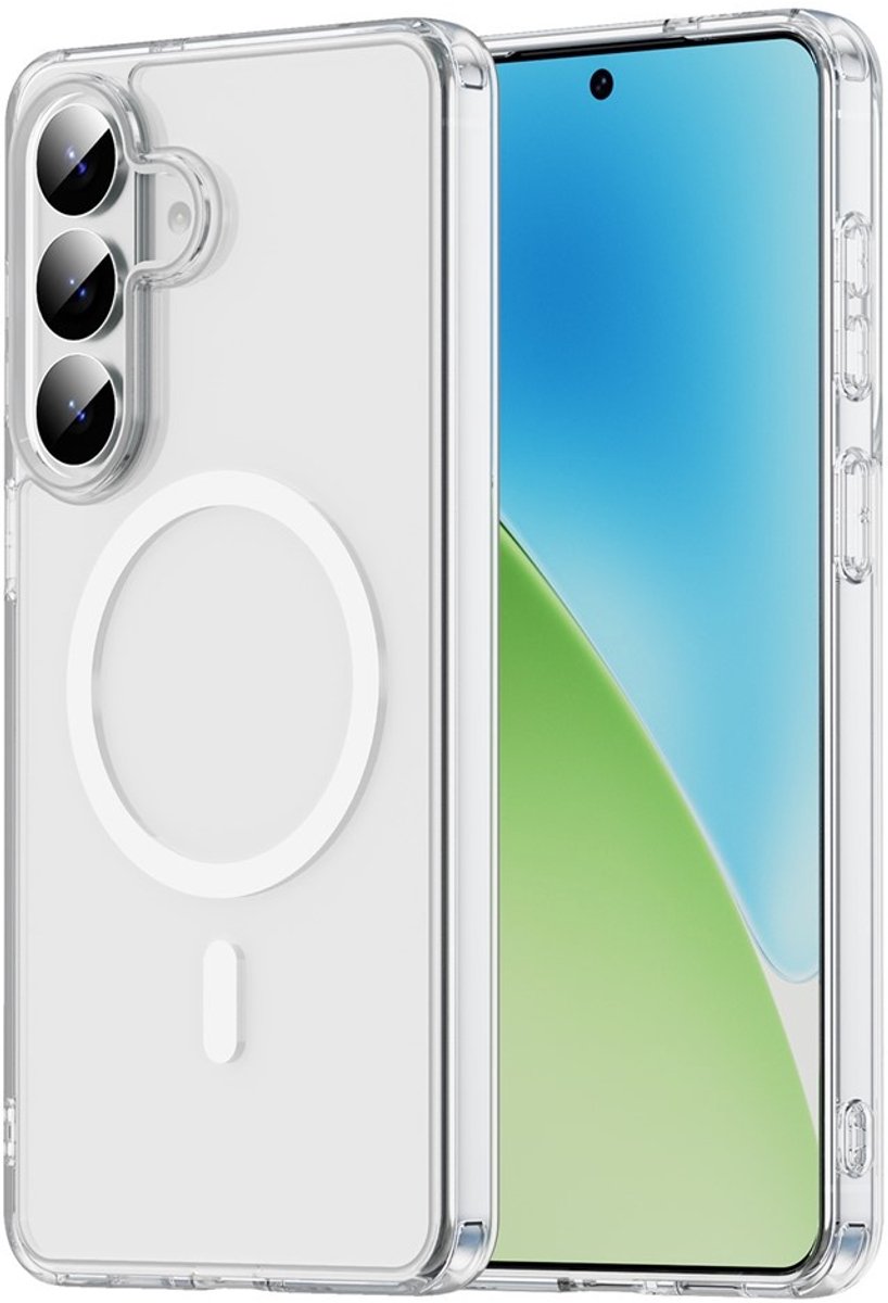 Coverup Hoesje - Geschikt voor Samsung Galaxy S26 Plus Hoesje - Coverup Clear TPU Back Cover - MagSafe Compatible - Transparant