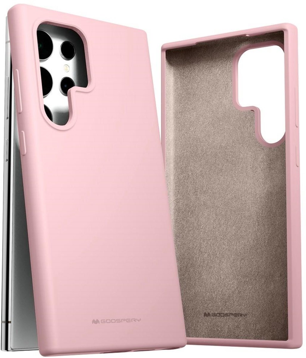 Mercury Silicone Samsung S24 Ultra S928 Roze-Zand