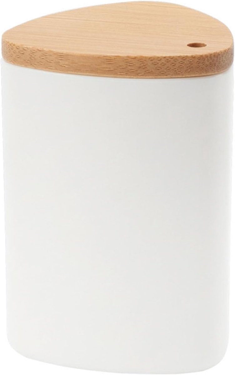 Bamboe tandenstokerhouder - Eenvoudige moderne dispenser voor thuis en hotels met ruime capaciteit en stijlvol design